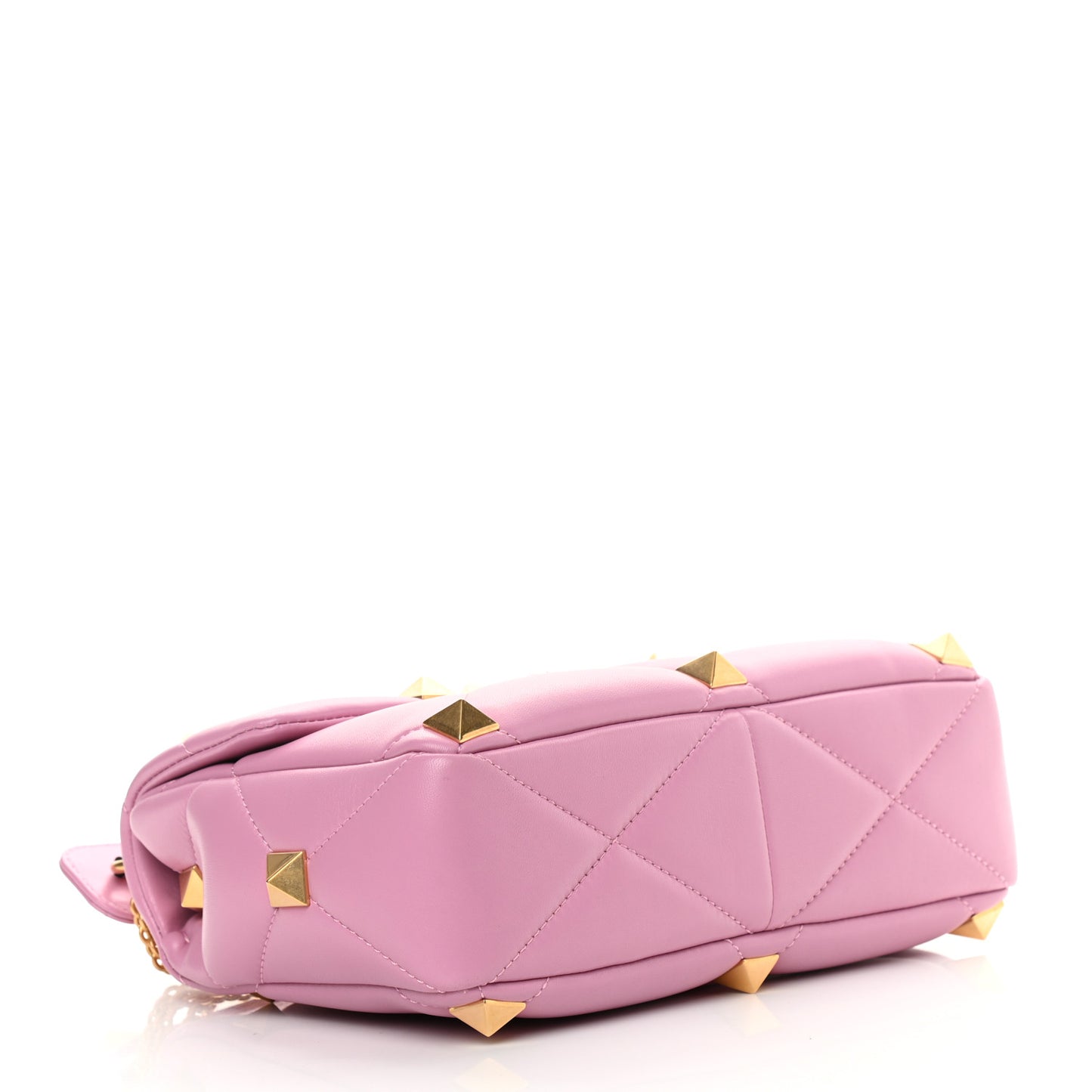 Nappa Large Roman Stud Shoulder Bag Giacinto