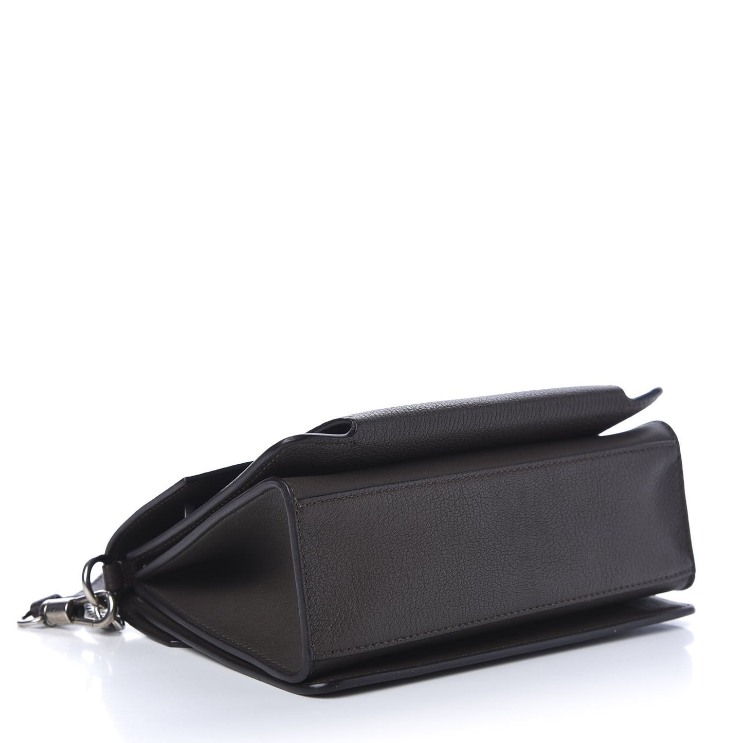 Goatskin Small GV3 Shoulder Bag Heather Grey