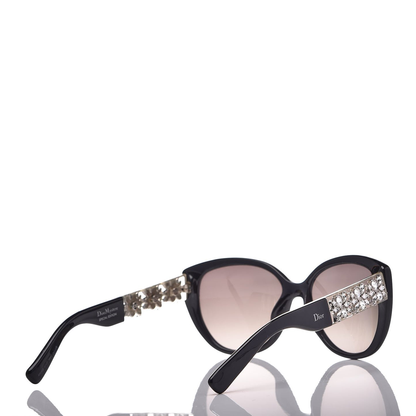 Crystal Mystere Sunglasses Black