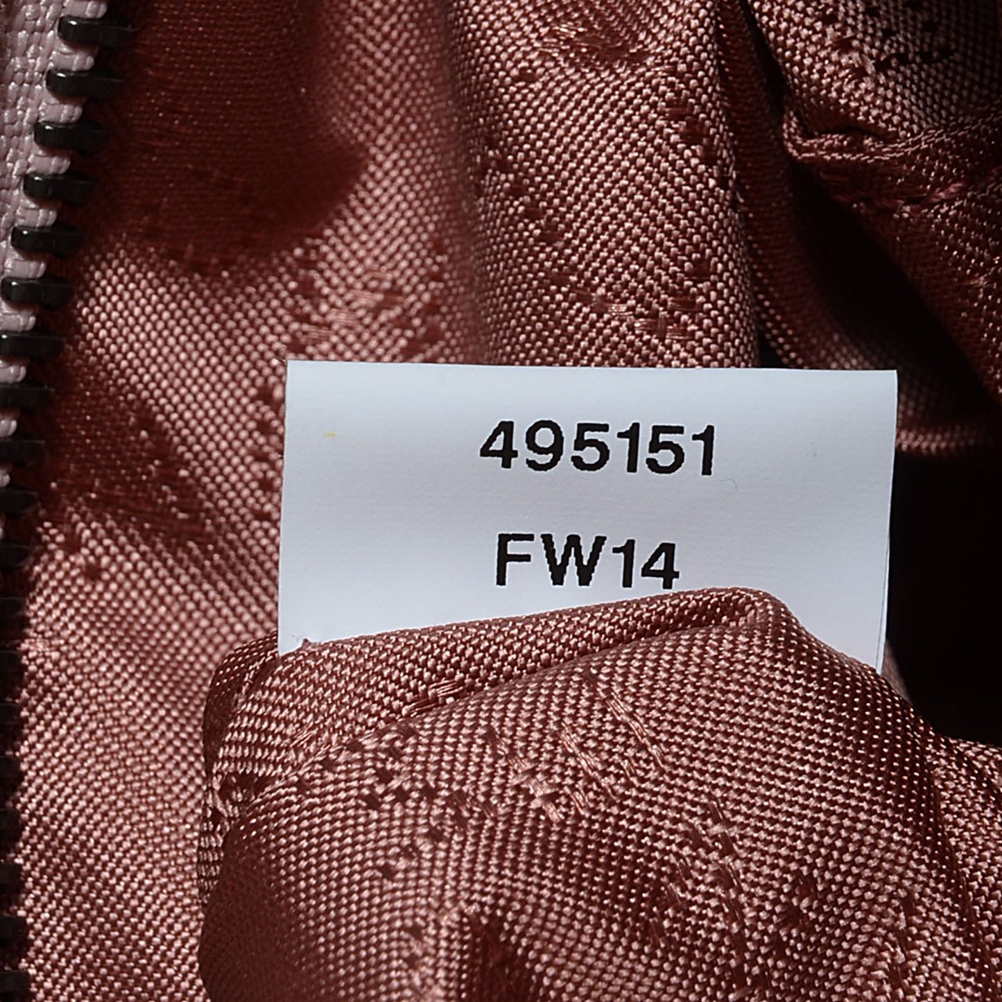 Faux Leather Shaggy Deer Small Falabella Pink