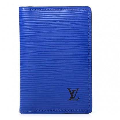 Louis Vuitton Epi Monogram Eclipse Pocket Organizer Blue 1 of 6