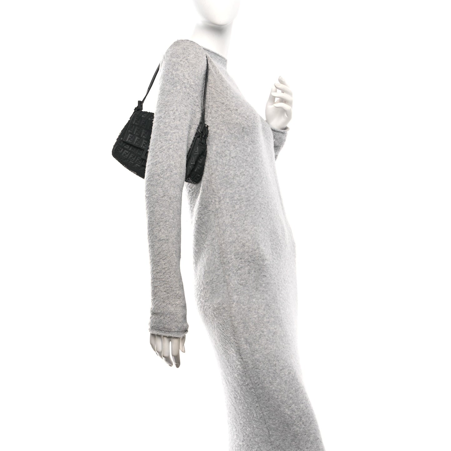 Zucchino Embellished Mini Mama Baguette Black