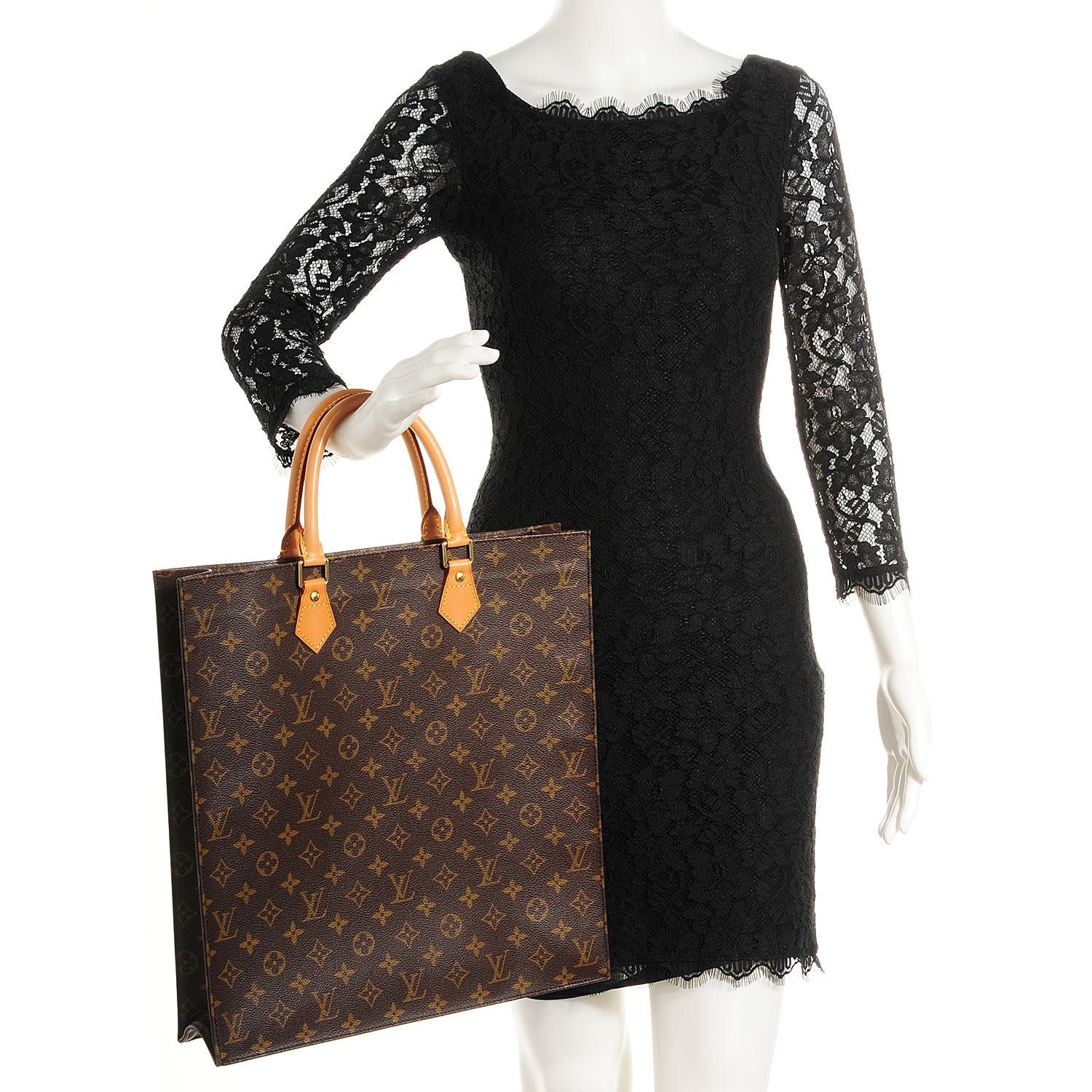Louis Vuitton Monogram Sac Plat 2 of 7
