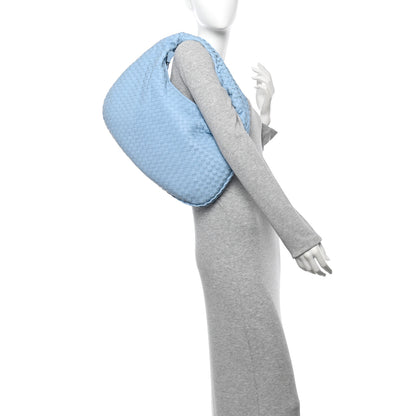 Bottega Veneta Nappa Intrecciato Large Veneta Hobo Light Blue 2 of 14