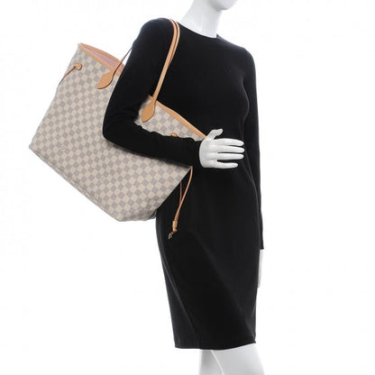 Louis Vuitton Damier Azur Neo Neverfull GM Rose Ballerine 2 of 10