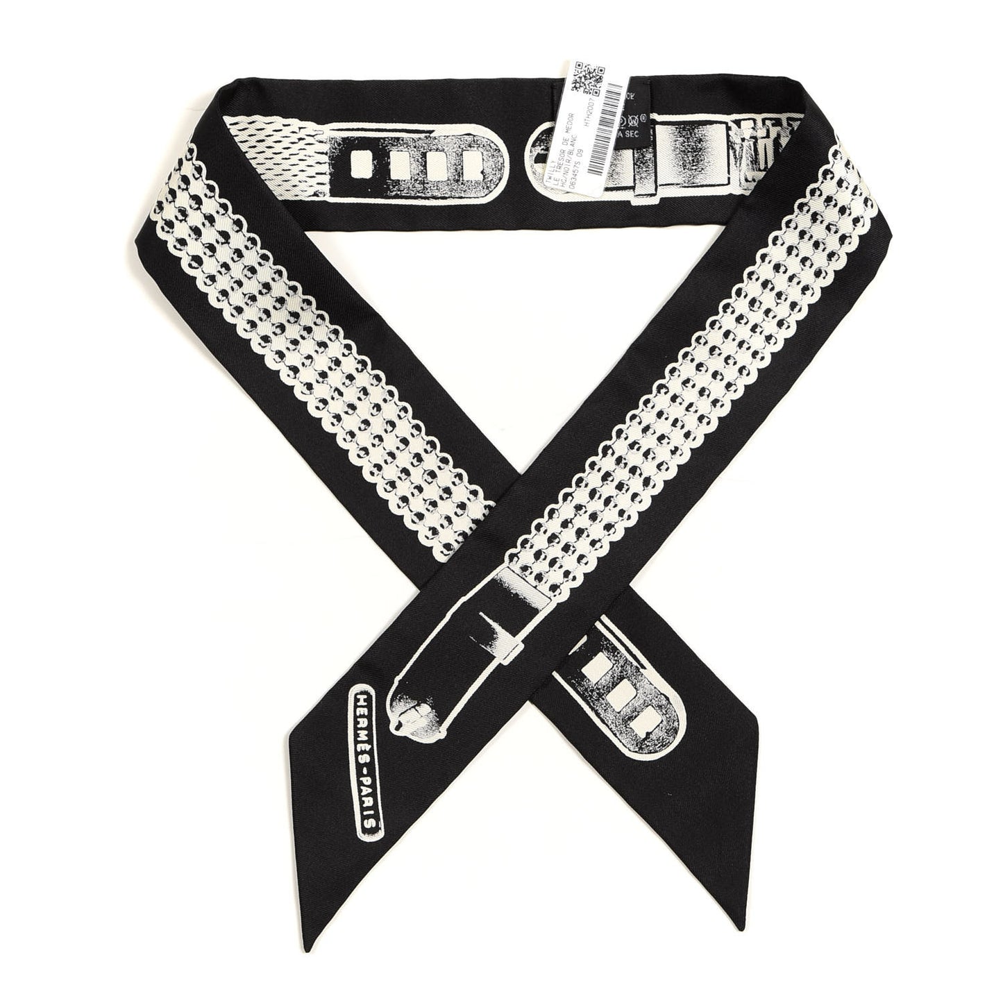Silk Le Tresor De Medor Twilly Black White