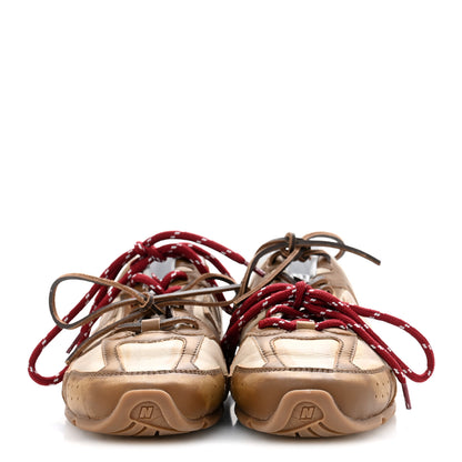 Miu Miu X NEW BALANCE Calfskin 530 SL Sneakers 37.5 Cinnamon 3 of 8