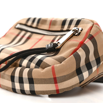 Burberry Nylon Vintage Check Small Cannon Bum Bag Archive Beige 8 of 8