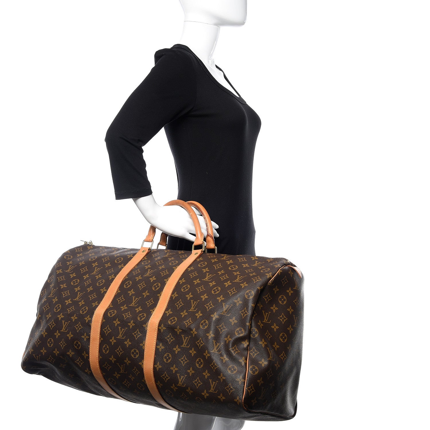 Louis Vuitton Monogram Keepall 60 2 of 13