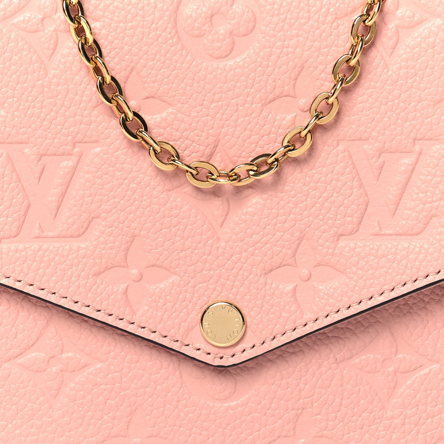Empreinte Pochette Felicie Chain Wallet Rose Poudre