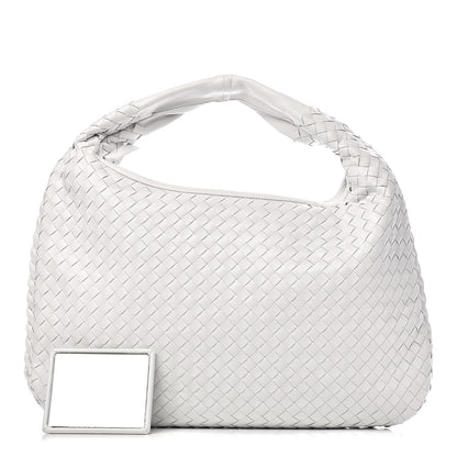 Bottega Veneta Nappa Intrecciato Medium Veneta Hobo White 1 of 9