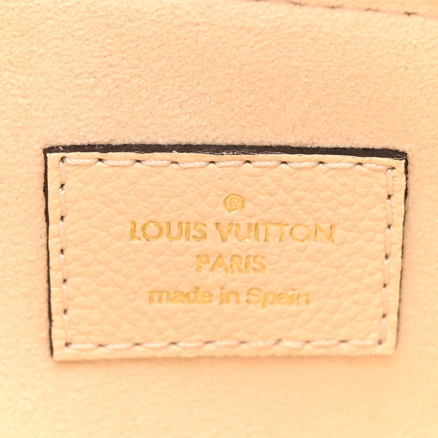 Louis Vuitton Empreinte Monogram Giant Multi Pochette Accessories Cream 7 of 11
