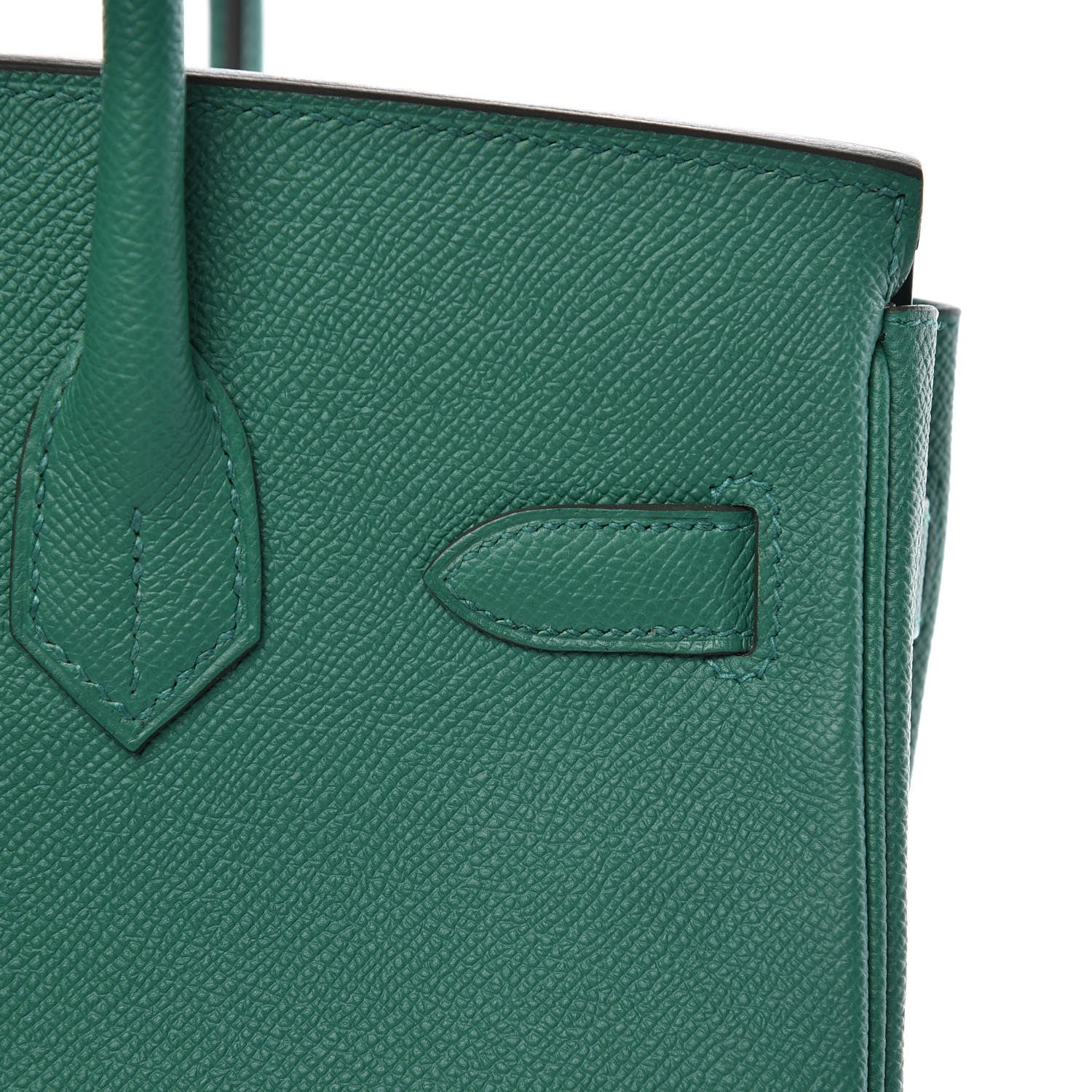 Hermes Epsom Birkin 30 Vert Vertigo 16 of 37