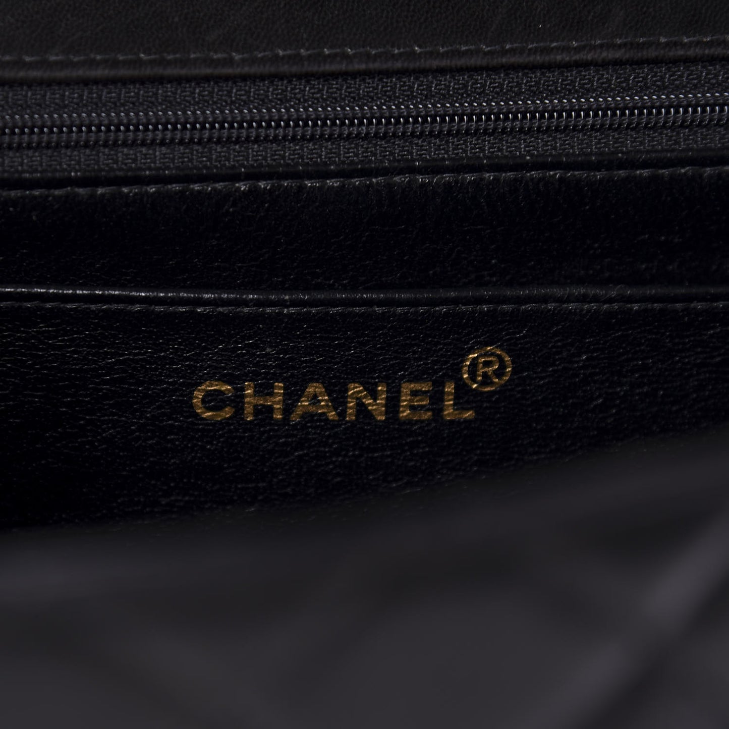 Lambskin Quilted XL Jumbo Single Flap Black