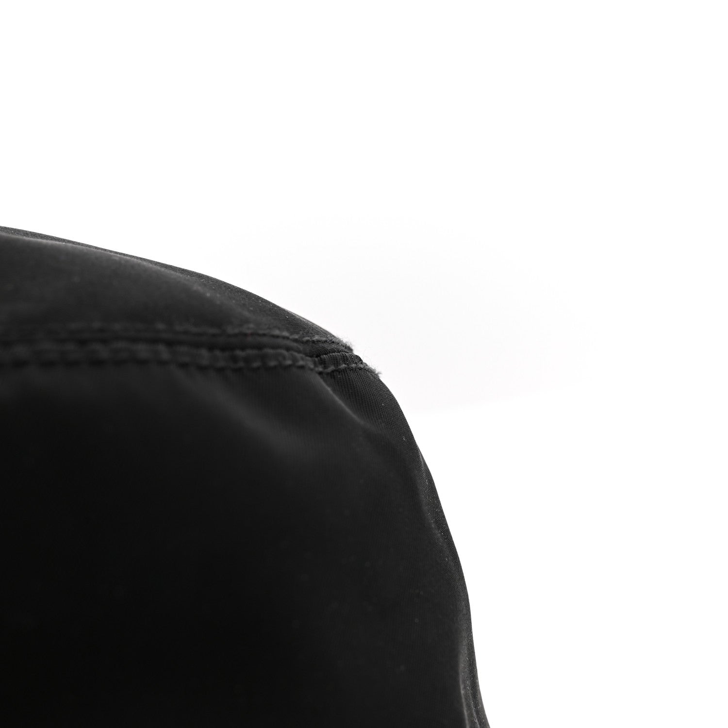 Prada Re-Nylon Metal Triangle Logo Mens Bucket Hat XL Black 8 of 9