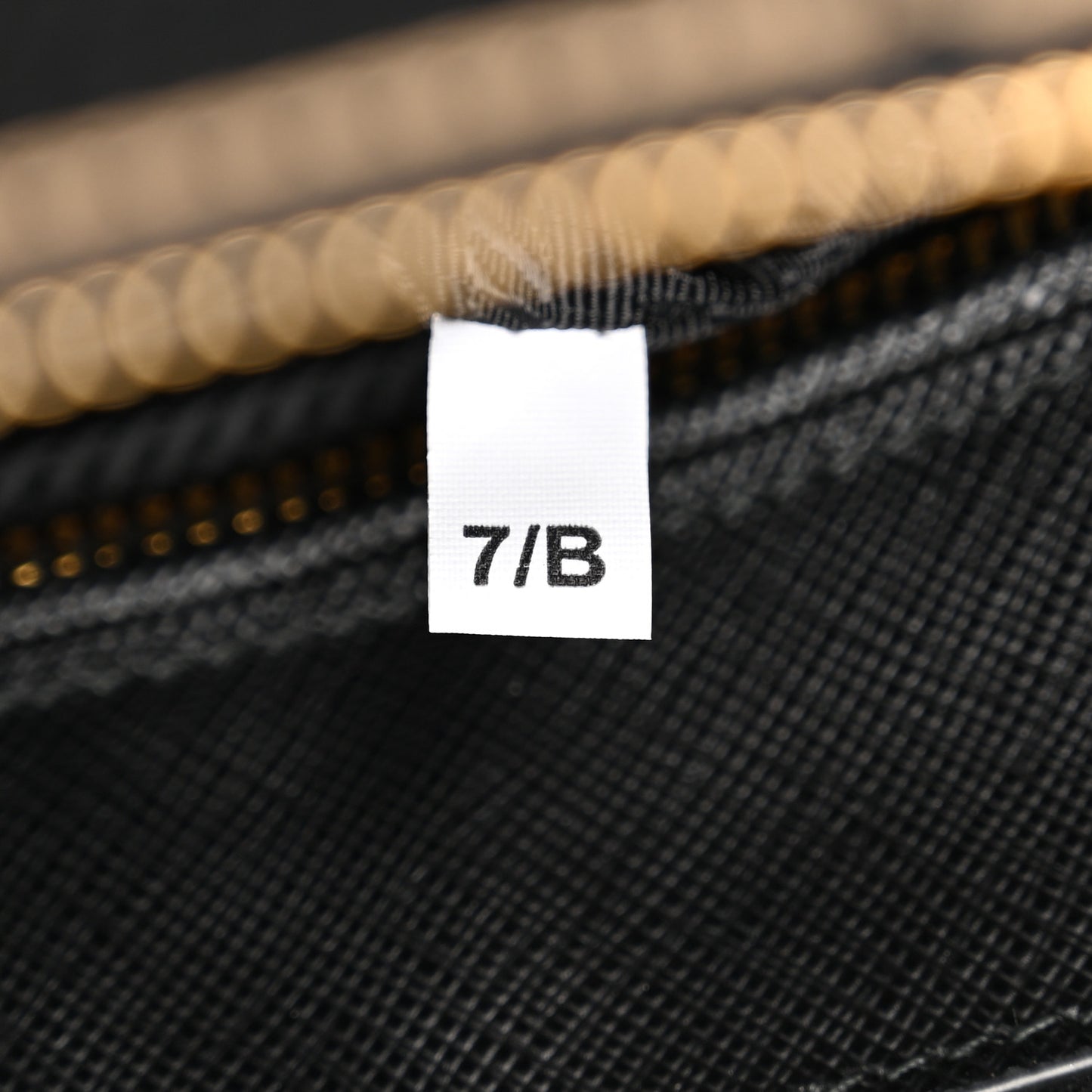 Jacquard Saffiano Triangolo Symbole Embroidered Large Double Zip Tote Black Corda