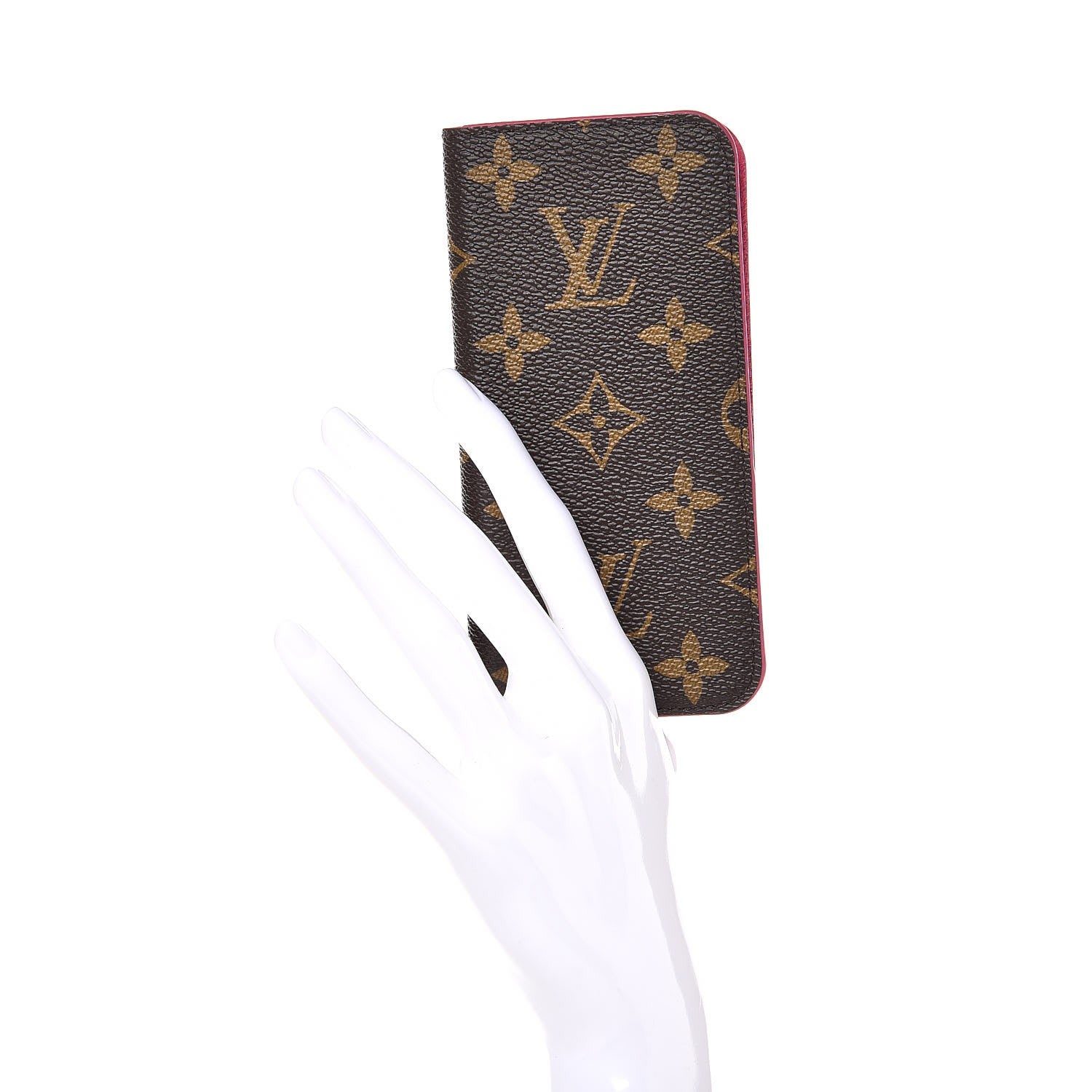 Louis Vuitton Monogram iPhone 7 Folio Case Pink 2 of 6