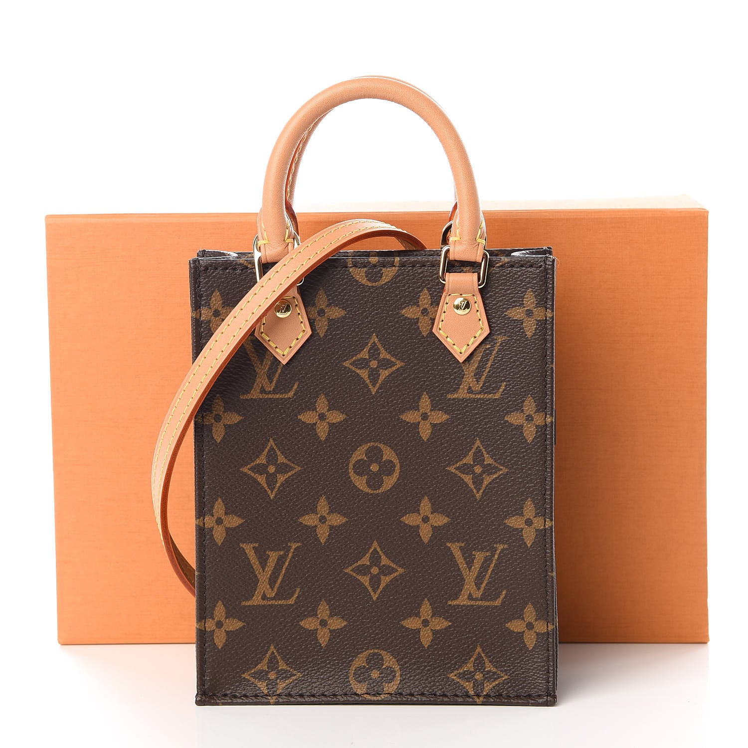 Louis Vuitton Monogram Petit Sac Plat 8 of 8