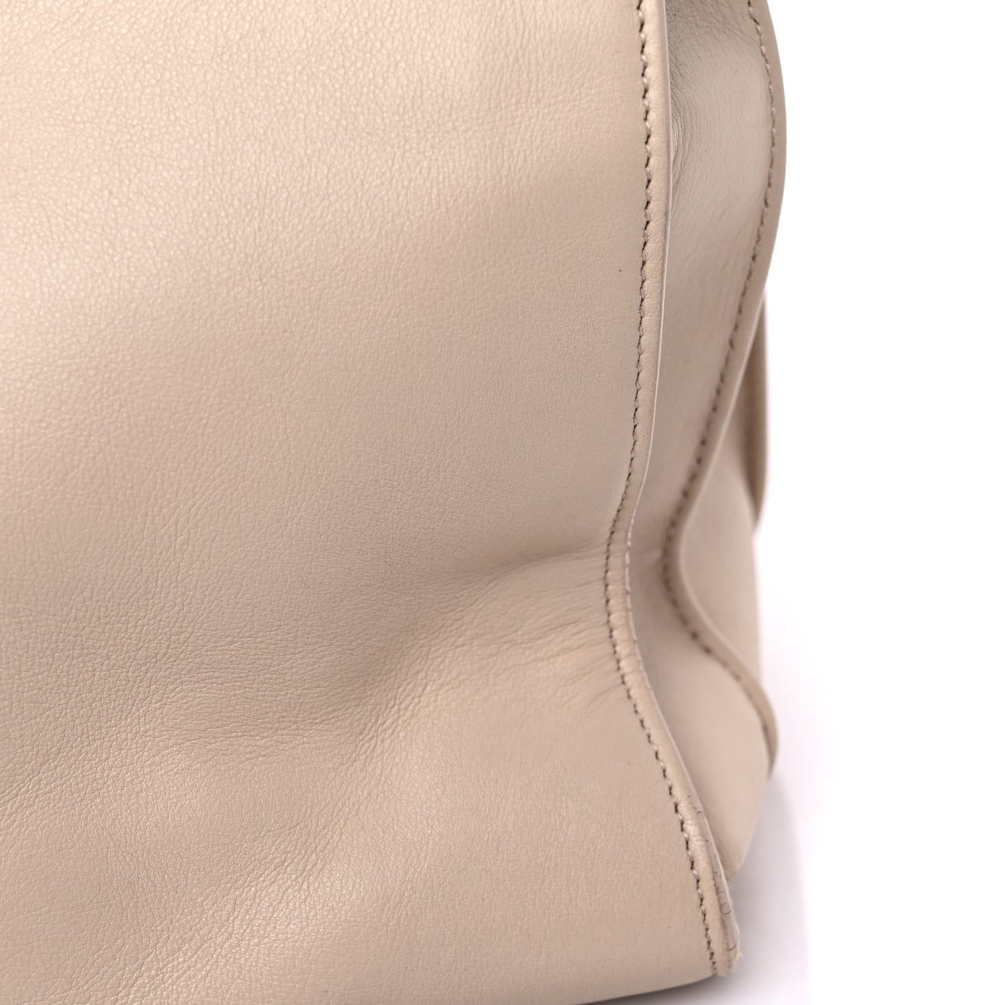 Calfskin Large Sac de Jour Carryall Nude Powder