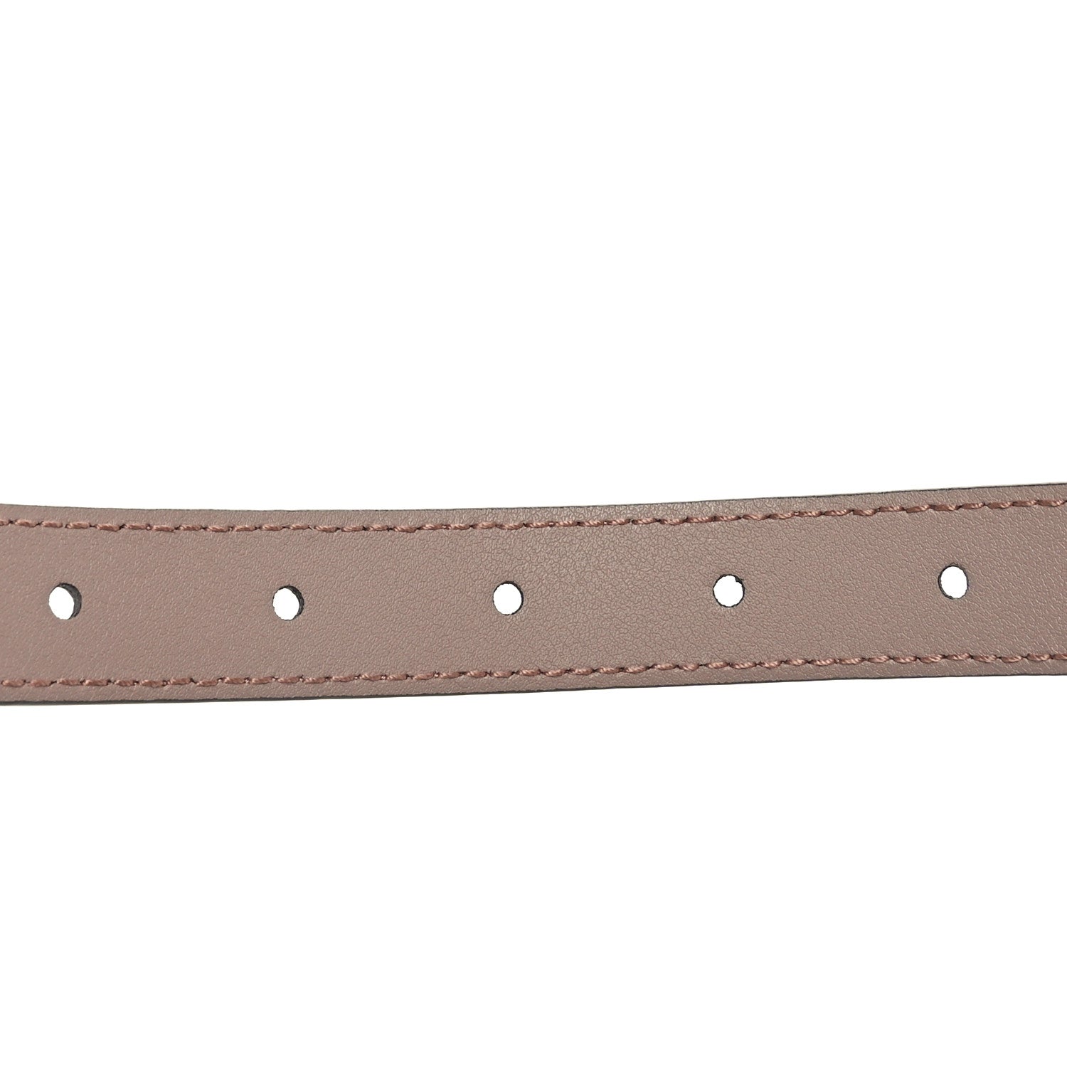 Gucci Calfskin Double G 20mm Belt 65 26 75/30 Porcelain Rose 4 of 5