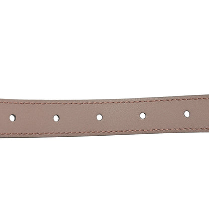 Gucci Calfskin Double G 20mm Belt 65 26 75/30 Porcelain Rose 4 of 5