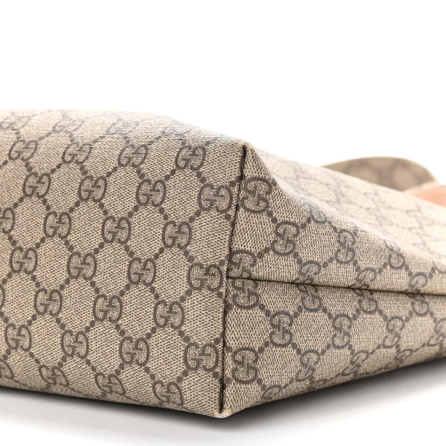 GG Plus Monogram Medium Signature Web Loop Tote Brown