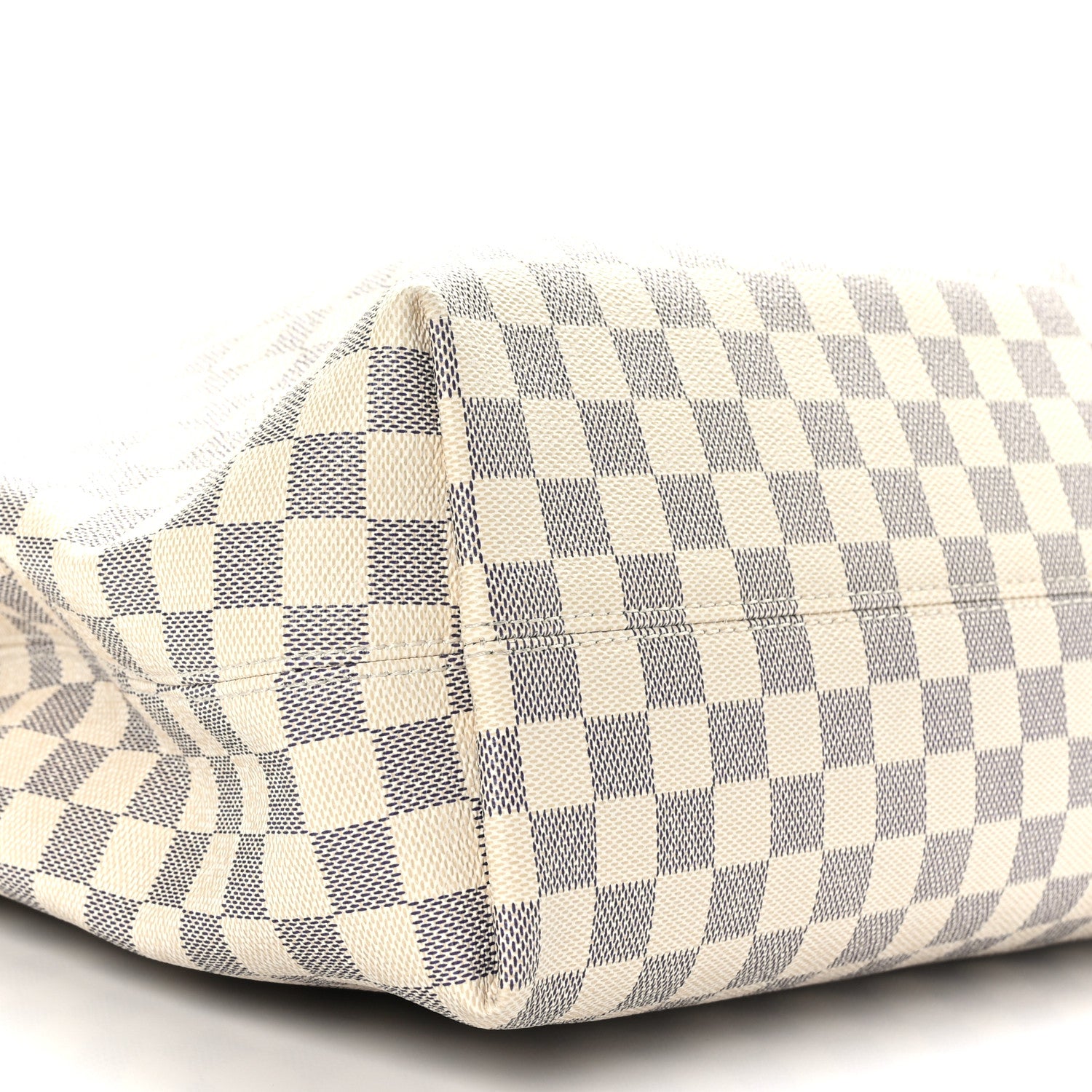 Louis Vuitton Damier Azur Graceful MM Rose Ballerine 7 of 9