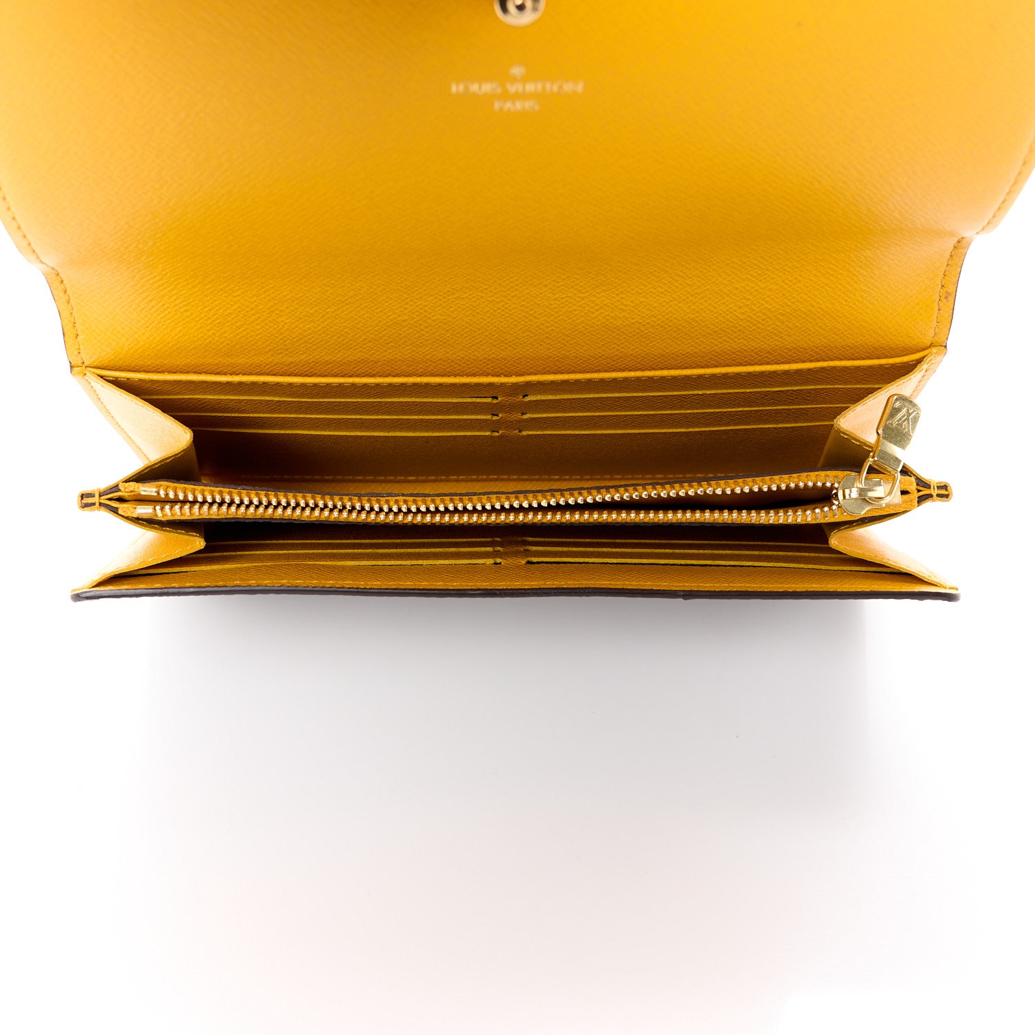 Louis Vuitton Monogram 2022 Christmas Animation New York Soho Wallet Yellow 5 of 13