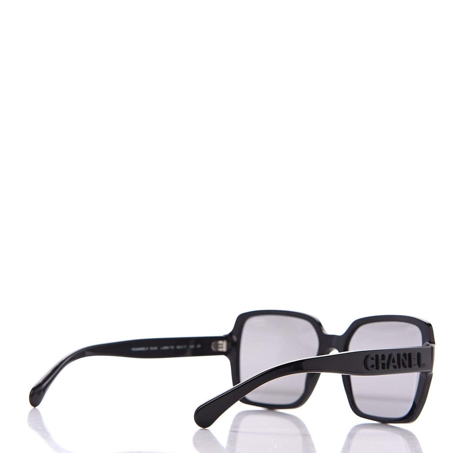 Acetate Polarized Square Sunglasses 5408 Black