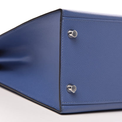Hermes Epsom Kelly Sellier 32 Bleu Brighton 36 of 43