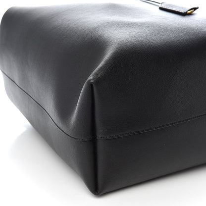 Saint Laurent Calfskin Large Shopping Tote Black 9 of 10