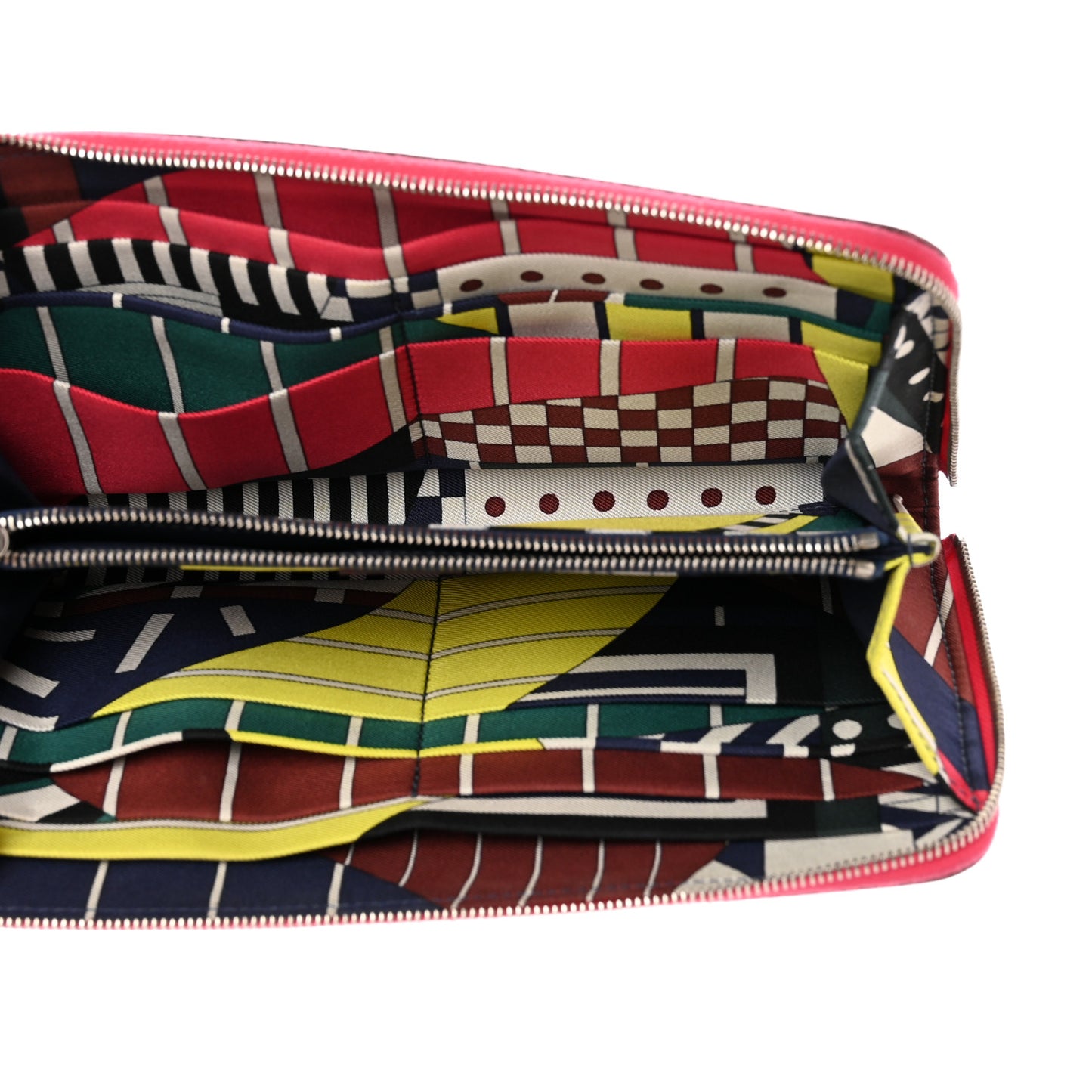 Epsom Silk'in Wallet Bougainvillea