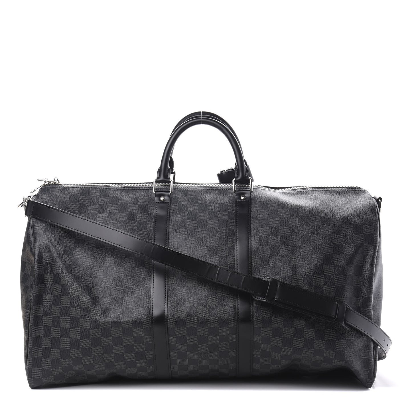 Damier Graphite Keepall Bandouliere 55