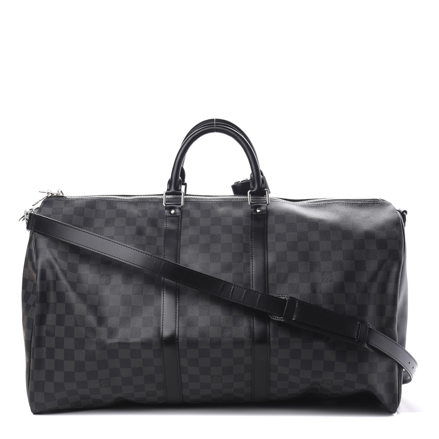 Louis Vuitton Damier Graphite Keepall Bandouliere 55 1 of 10