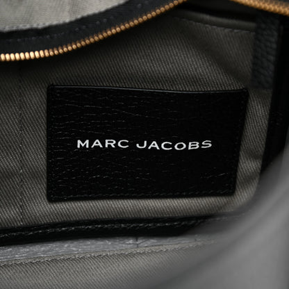 Marc Jacobs Grained Calfskin Medium The Tote Bag Black 5 of 9
