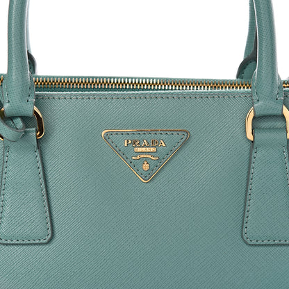 Prada Saffiano Medium Galleria Double Zip Tote Anice 11 of 17