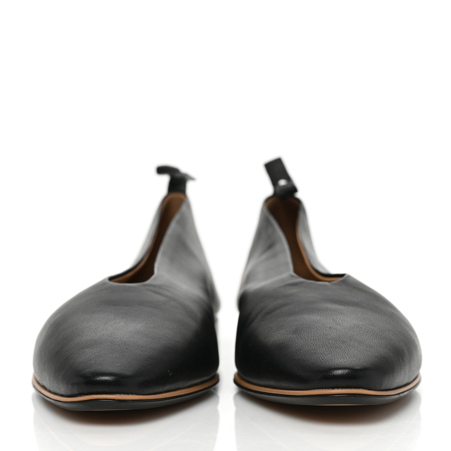 Nappa Almond Flats 35 Black