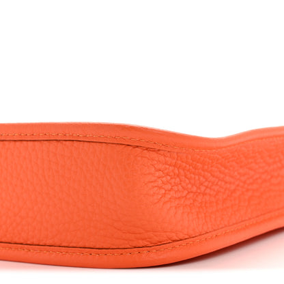Hermes Taurillon Clemence Evelyne TPM Orange Minium 10 of 11