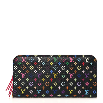 Louis Vuitton Monogram Multicolor Insolite Wallet Black Grenade 1 of 6