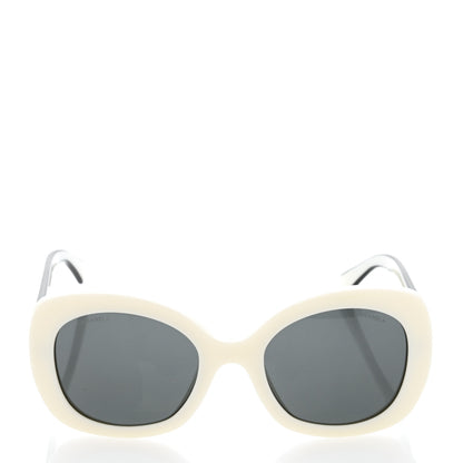 Chanel Acetate Sunglasses 71414A White 2 of 8
