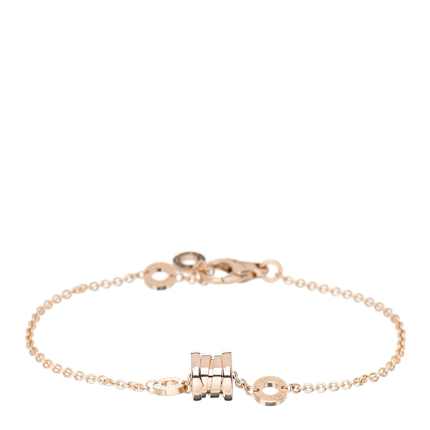 Bulgari 18K Rose Gold B.Zero1 Bracelet 1 of 4