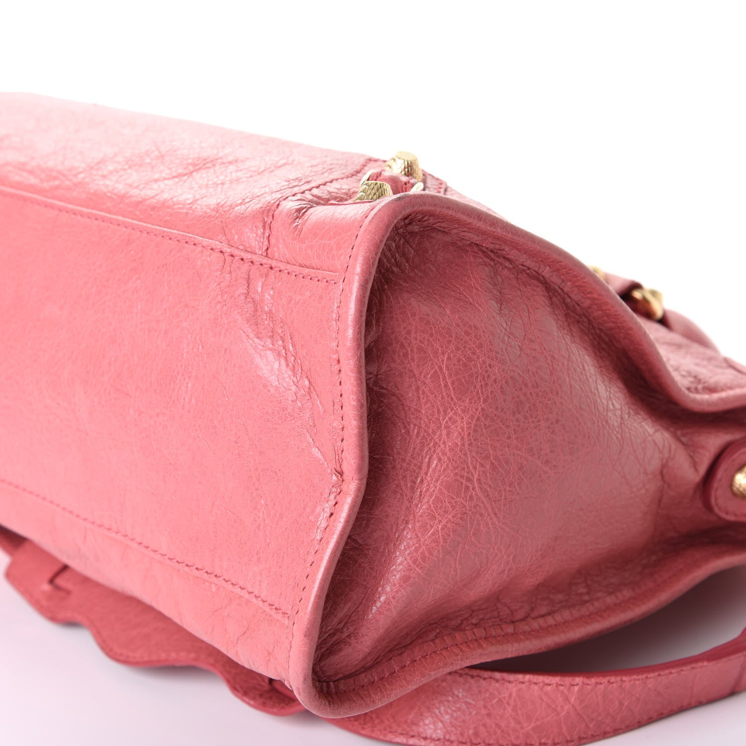 Balenciaga Agneau Giant 12 Gold Hardware City Rose Bombon Raspberry 6 of 13