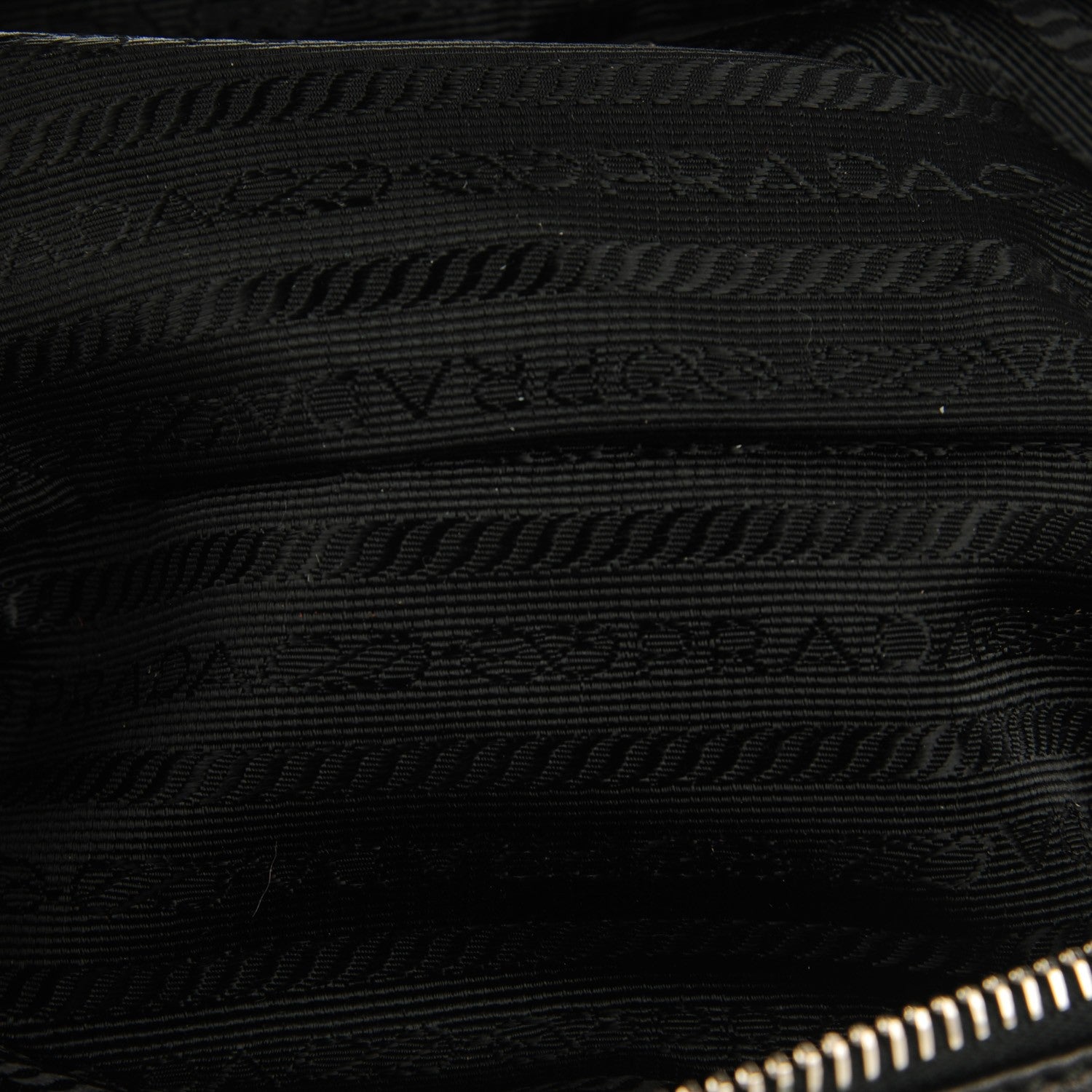 Prada Calfskin Studded Crossbody Bag Nero Black 9 of 10