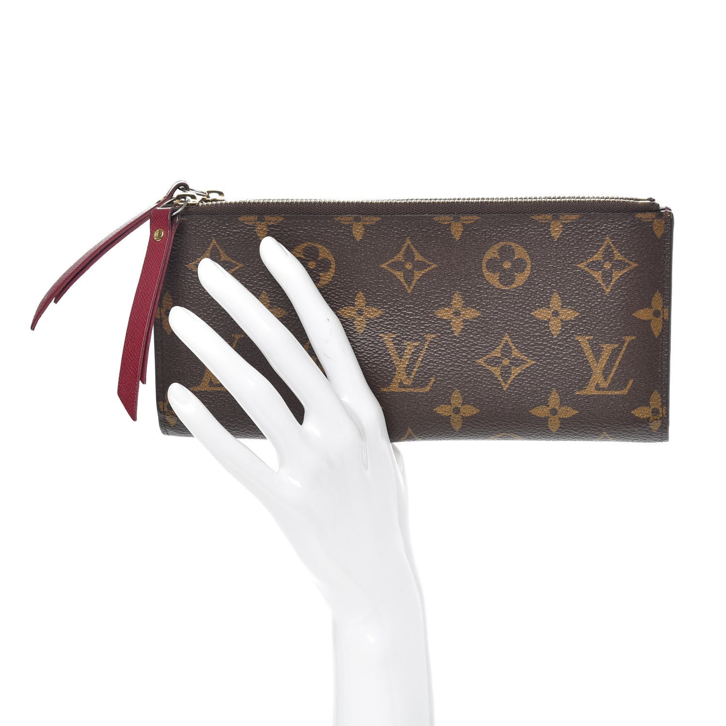 Monogram Adele Wallet Fuchsia