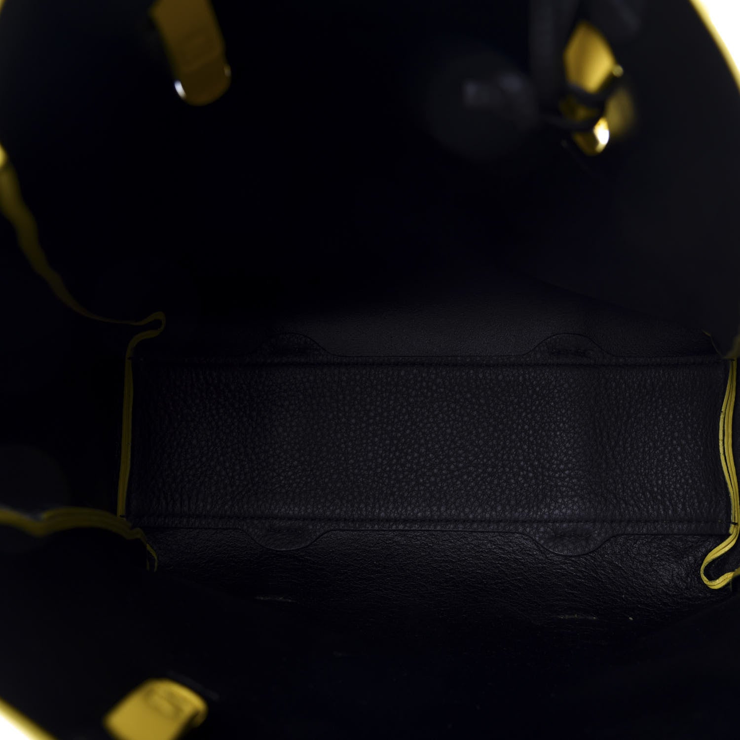Balenciaga Calfskin XS Everyday Tote Yellow Black 6 of 14