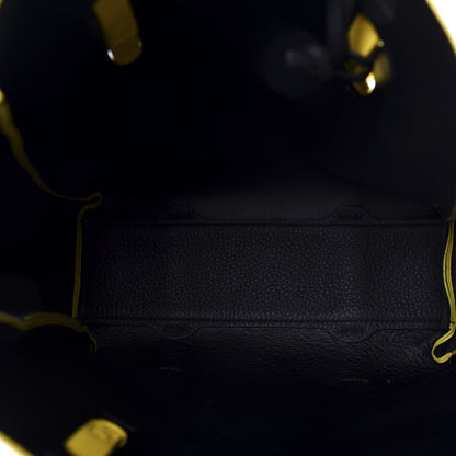 Balenciaga Calfskin XS Everyday Tote Yellow Black 6 of 14