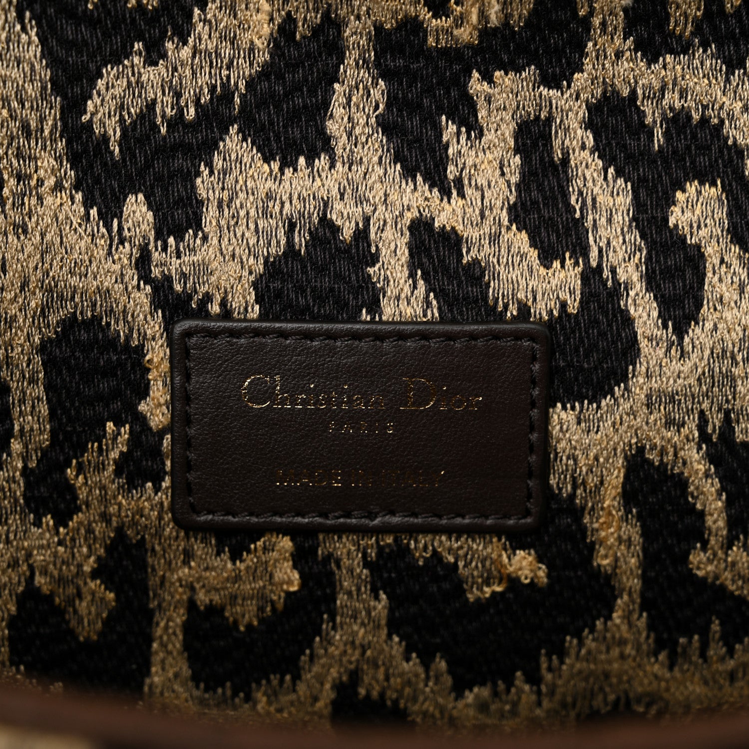 Christian Dior Velvet Mizza Embroidered Medium Caro Bag Beige 6 of 9