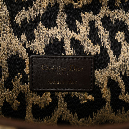 Christian Dior Velvet Mizza Embroidered Medium Caro Bag Beige 6 of 9