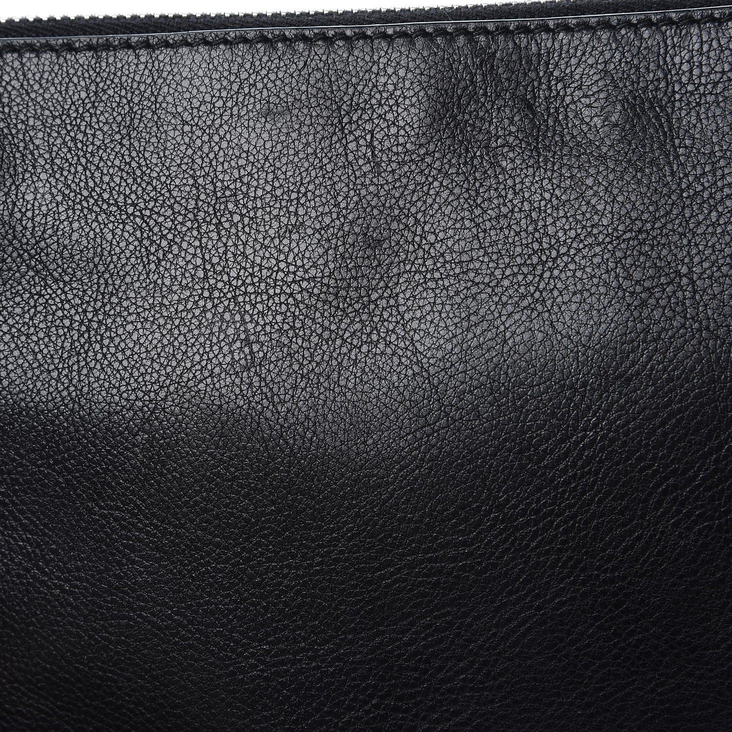 Glace Calf Etiquette Clutch Black Astrale