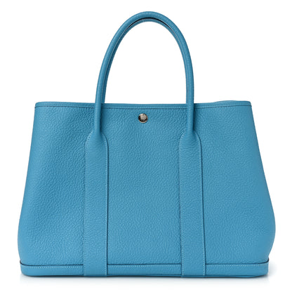 Hermes Vache Country Garden Party 36 MM Bleu du Nord 1 of 8